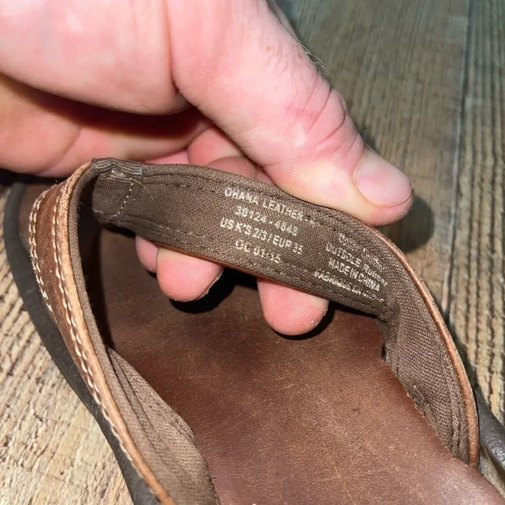 💜 Olukai Ohana flip flops read description‎